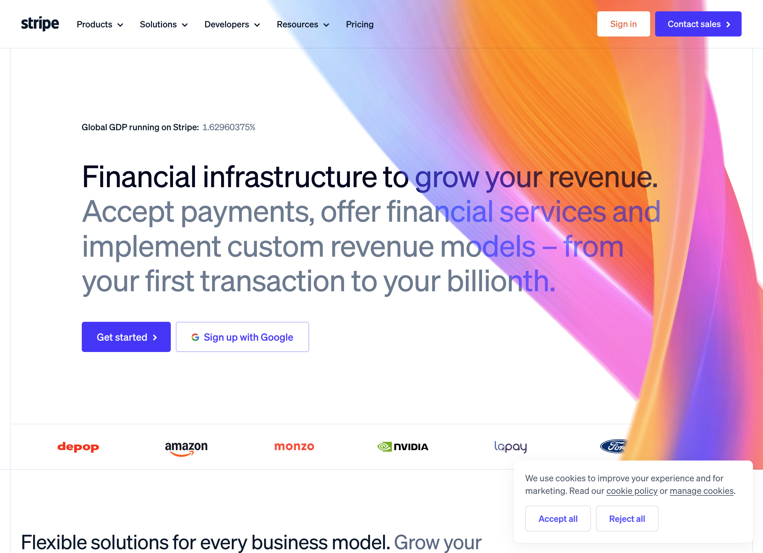 Kelpie macOS browser in Chromium mode showing Stripe